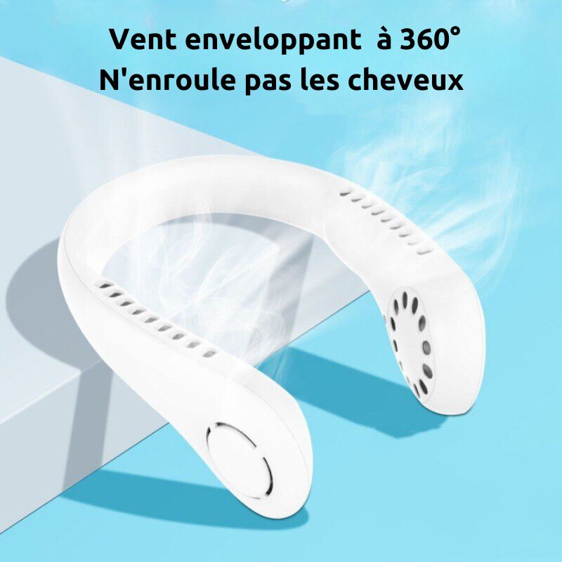 AirBreeze NeckCool - Ventilateur de cou portable (CJ)